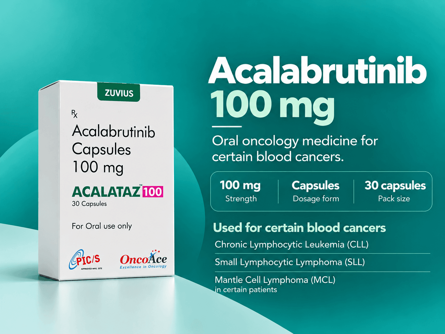 Acalataz 100: Acalabrutinib Capsules for Blood Cancer Care