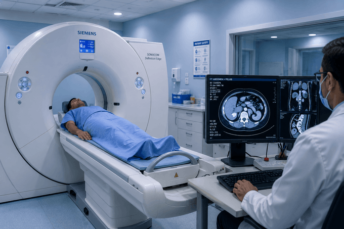 CT Scan or MRI