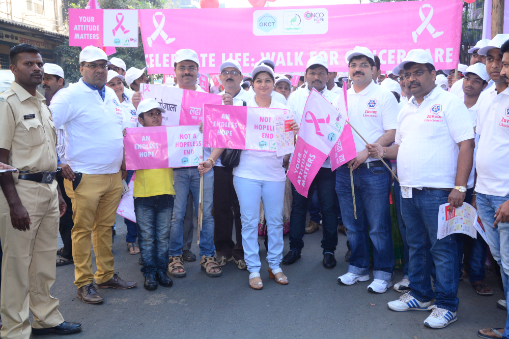 Zuvius Lifesciences Participated In Cancer Walk Rally